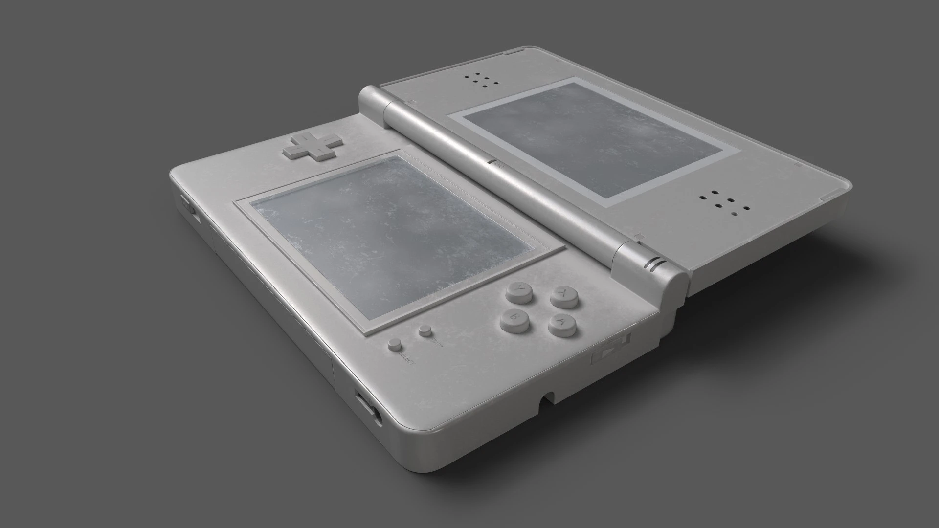 Dirty 3d render of a DS n1