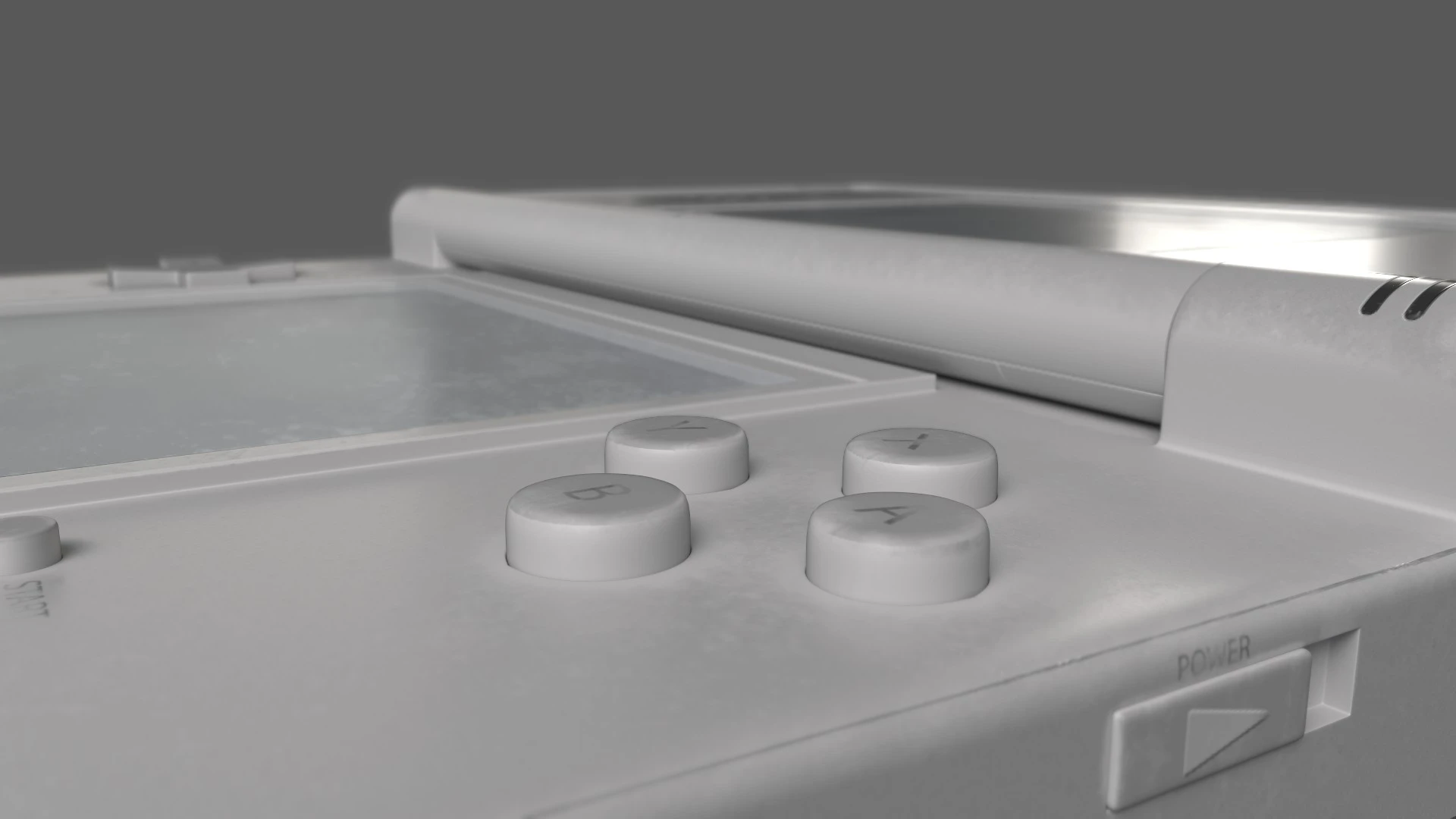 Dirty 3d render of a DS n4